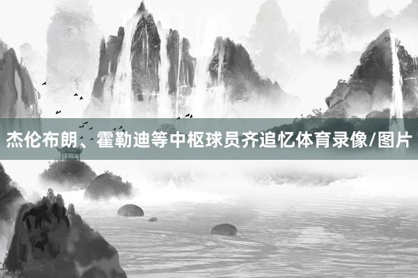 杰伦布朗、霍勒迪等中枢球员齐追忆体育录像/图片