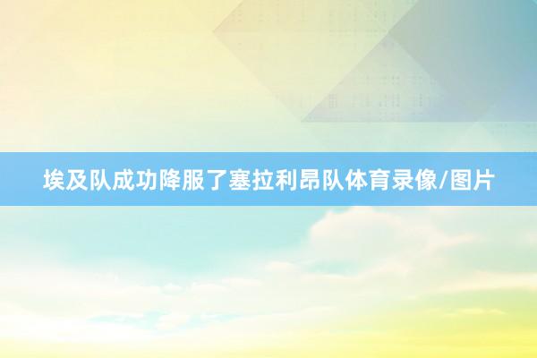 埃及队成功降服了塞拉利昂队体育录像/图片