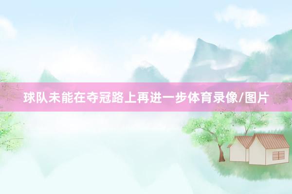 球队未能在夺冠路上再进一步体育录像/图片
