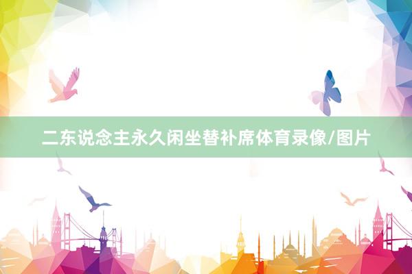 二东说念主永久闲坐替补席体育录像/图片