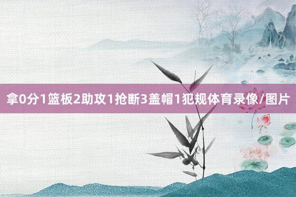 拿0分1篮板2助攻1抢断3盖帽1犯规体育录像/图片