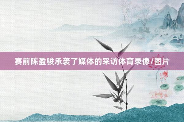 赛前陈盈骏承袭了媒体的采访体育录像/图片