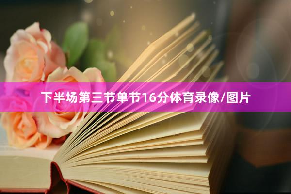 下半场第三节单节16分体育录像/图片